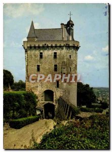 Modern Postcard Chateau Chinon Indre et Loire The Clock Tower