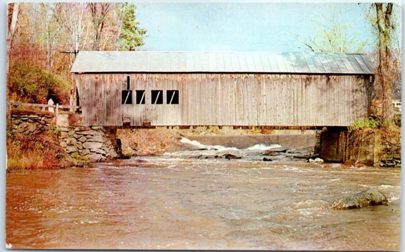 Postcard - Covered Bridge, Tunbridge, Vermont, USA