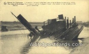 Ruins of Zeebrugge 1914-18 Belgium Unused 