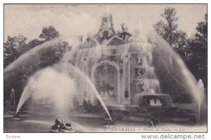 LA GRANJA, Spain, 1900-1910's; Fuente De Diana