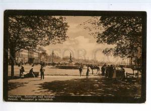 247504 FINLAND HELSINKI Market Square fountain Vintage EGSiS