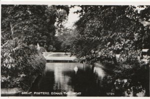 Surrey Postcard - Great Fosters - Egham The Moat - Ref 8211A