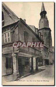 Postcard Old Dinan Street and the Clock Tower