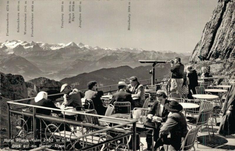 Switzerland Hotel Pilatus Kulm 02.86