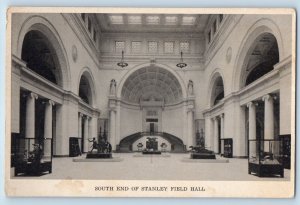 Chicago Illinois IL Postcard South End Stanley Field Hall Museum Natural 1940