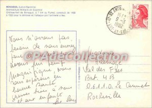 Postcard Modern Bonaguil (Lot et Garonne) Chateau Bonaguil strong 7 km from F...