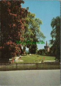 Germany Postcard-Weinheim a.d.Bergstrasse,Schlosspark Mit Minigolfplatz RRR1131