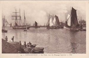 France Concarneau Le Port vue du Passage Lauriec