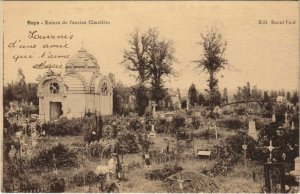 CPA guerre ROYE Ruines de l'ancien Cimetiere (19387)