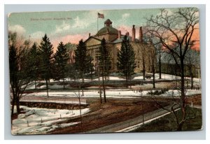 Vintage 1907 Postcard State Capitol Building Augusta Maine