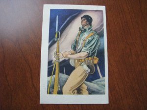 Spain Spanish Civil War Revolution Postcard Soldier #5 Impasible el ademan