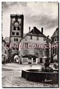 Modern Postcard Ribeauville Alsace La Tour des Bouchers