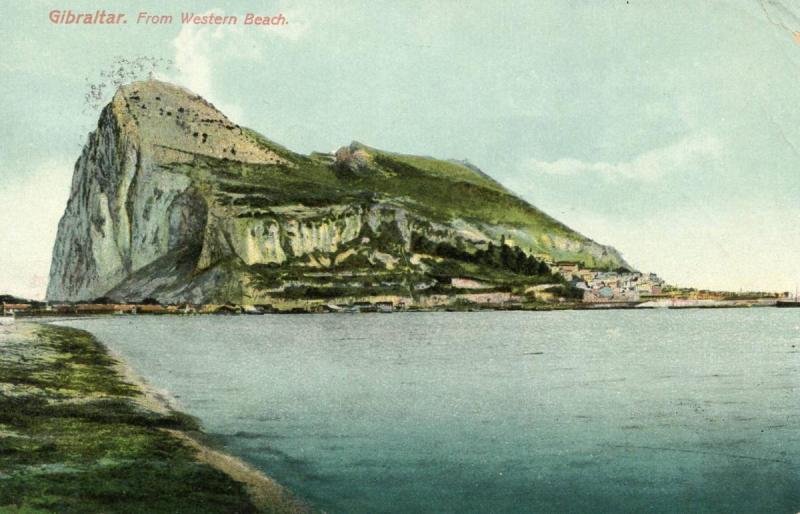 Gibraltar - From Western Beach