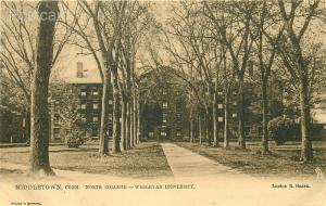 CT, Middletown, Connecticut,  Wesleyan University, North College, Lucius Hazen