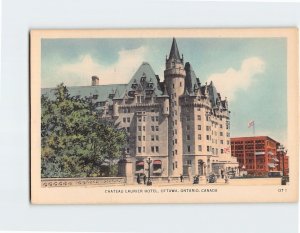 Postcard Chateau Laurier Hotel Ottawa Canada