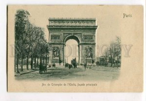 299711 FRANCE PARIS L Arc de Triomphe de l'Etoile fa?ade principale embossed 