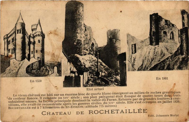 CPA Rochetaillee- Chateau (578732)