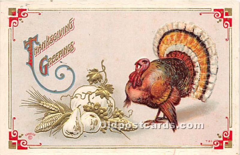 Thanksgiving Postal Used Unknown 