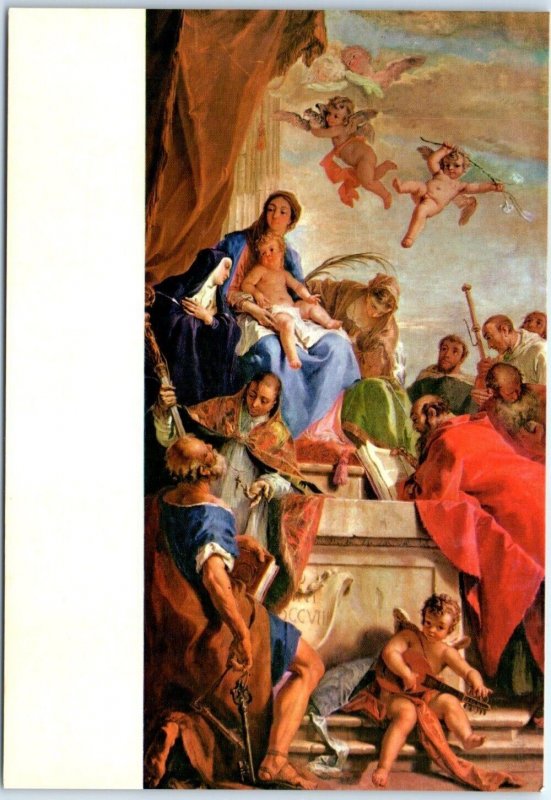 Virgin and Saints By Sebastiano Ricci, San Giorgio Maggiore - Venice, Italy