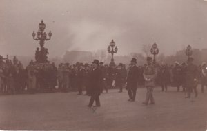 Funeral of Marshal Joffre President  and the Crown Prince of Belgium 1931