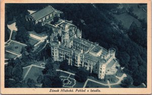 Czech Republic Zamek Hluboka Pohled s Letadla Hluboká nad Vltavou Postcard C042