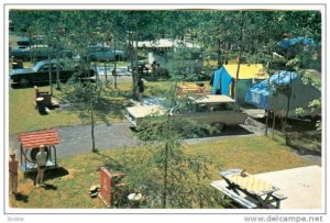 Camping Municipal La Tuque, Province of  Quebec, Canada, PU-1989