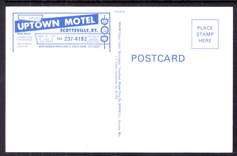 Uptown Motel,Scottsville,KY