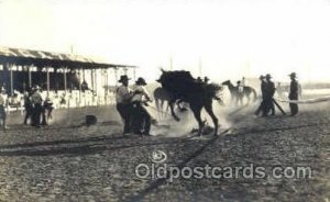 Real Photo Western Cowboy Unused 