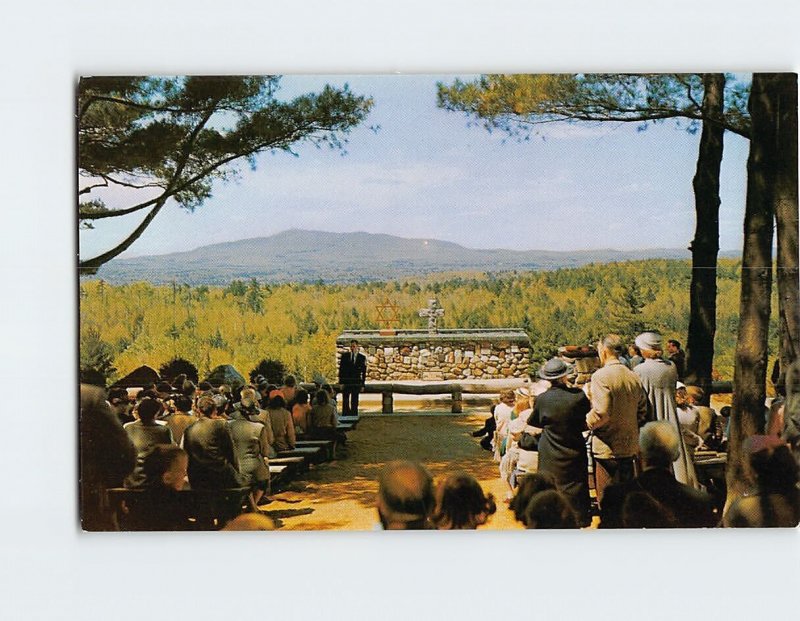 Postcard Cathedral of the Pines Rindge New Hampshire USA