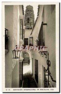 Old Postcard Spain Espana Spain Exposicion Internacional Barcelona 1929