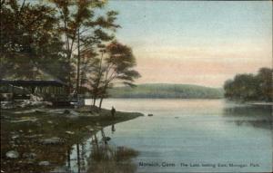 Norwich CT Lake Looking East c1910 Postcard