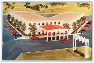 c1950's The White House Inn Hotel & Restaurant Aberdeen South Dakota SD Postcard