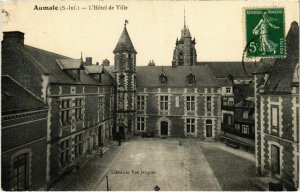 CPA AUMALE - L'Hotel de Ville (105714)