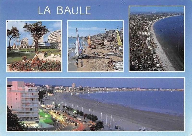 France La Cote Damour La Baule Plage Beach Panorama