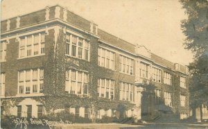 Monmouth Illinois High School #23 McQuown RPPC Photo Postcard 21-4764