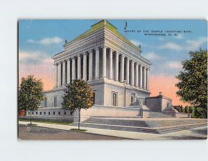 Postcard House Of The Temple (Scottish Rite), Washington, District of Columbia
