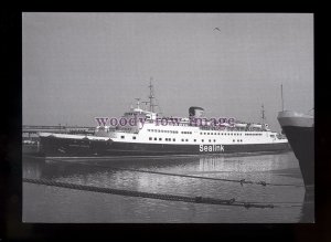 FE2751 - Belgian Sealink Ferry - Koningin Fabiola , built 1962 - postcard