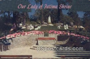 Our Lady of Fatima Shrine - Lake Arrowhead, CA