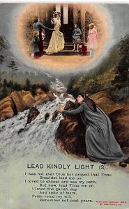 Led Kindly Light (2) Religious Writing on Back 