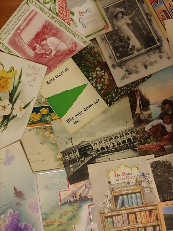 Huge Lot of Vintage and Antique Postcards! 400+ Mixed US Postcards, 4+ Lbs!