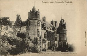 CPA CHERBOURG-Le Chateau de TOURLAVILLE (27143)