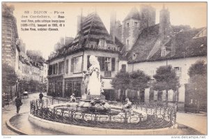 Waterfountain, Place Des Cordeliers, DIJON (Côte-d'Or), Germany, 1900-1910s