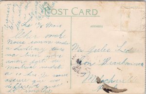 Post Office North Bay Ontario ON c1922 Dole & Son Postcard E78 *as is