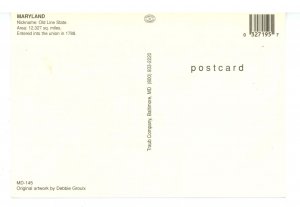 MD - Maryland Map & Highlights   (continental size)
