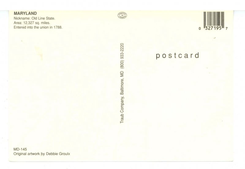 MD - Maryland Map & Highlights   (continental size)