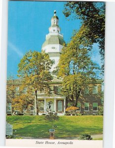 Postcard State House Annapolis Maryland USA