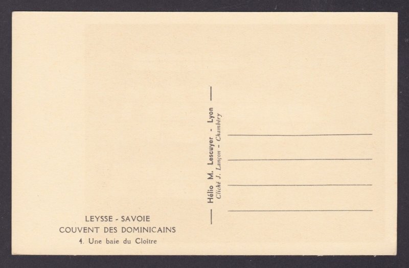 FRANCE, RPPC Postcard, Saint-Alban-Leysse, Dominican convent