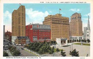 Reyburn Plaza YMCA Liberty Title Trust Philadelphia Pennsylvania 1930s postcard