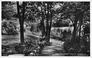 uk31148 the gardens cliff hotel cheddar real photo uk