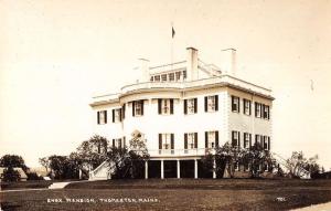 Thomaston Maine Knox Mansion Real Photo Antique Postcard J49548